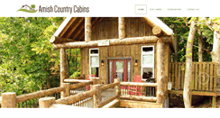 Desktop Screenshot of amishcountrycabinsldh.com